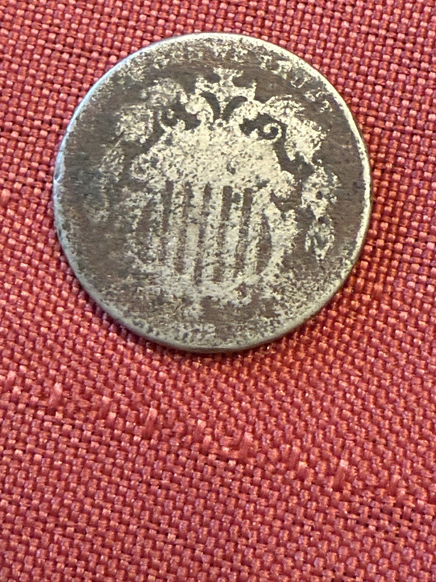 1872 Shield Nickel