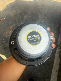 Kicker CompC8 8" 4 Ohm Subwoofer