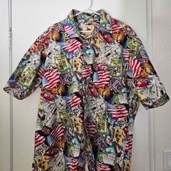 Cruzin wear shirt, vintage. Size 2x L