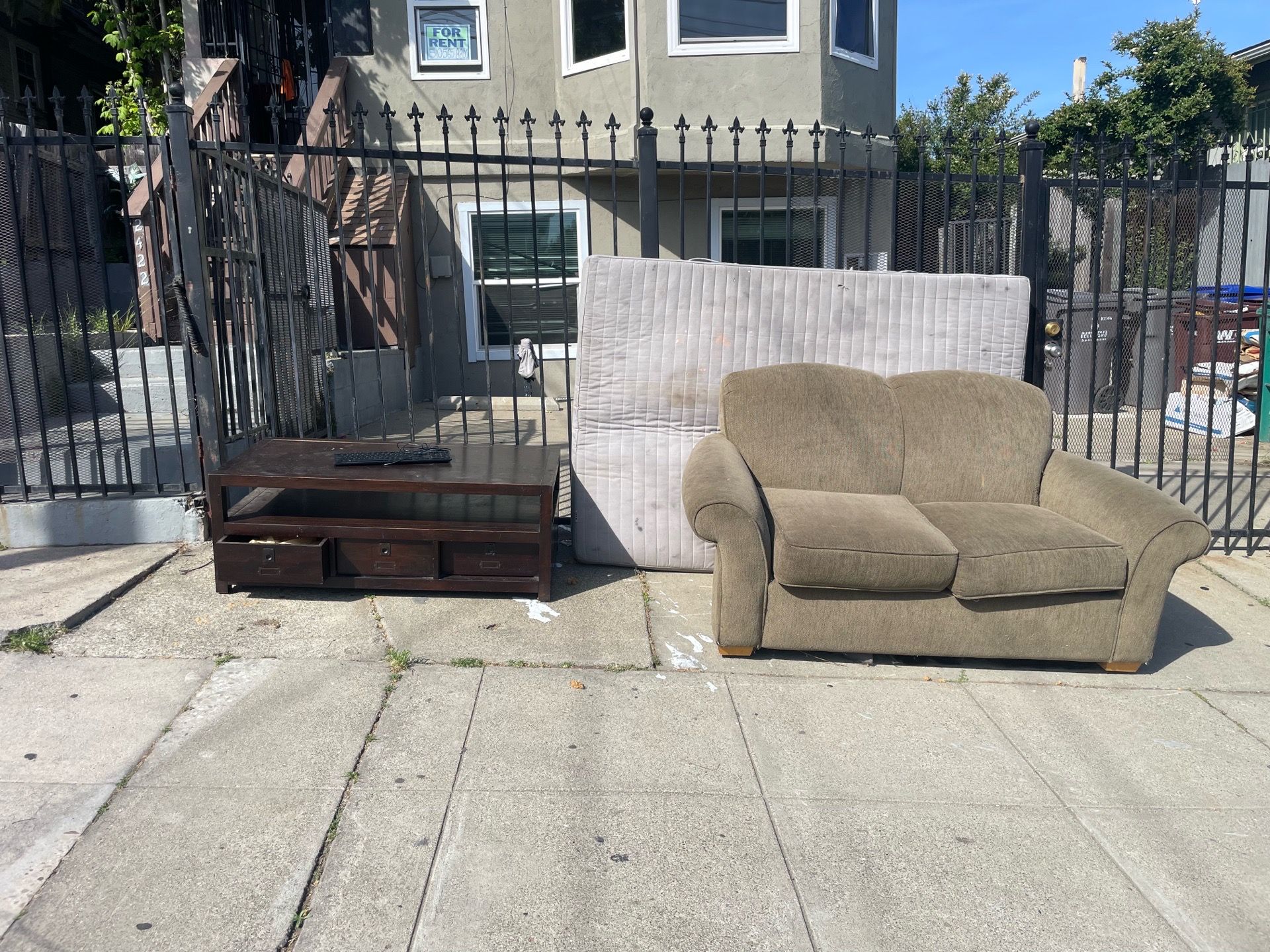 Couch and coffee table