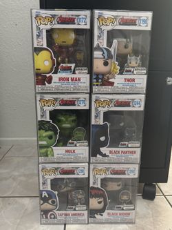 Marvel Comic FunkoPop Set 