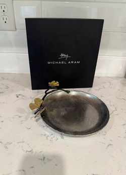Michael Aram Butterfly Ginkgo Round Platter