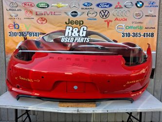 2017 2018 2019 PORSCHE 911 REAR BUMPER COVER ORIGINAL USED