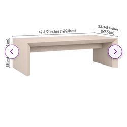 Unboxed Coffee Table Brand New