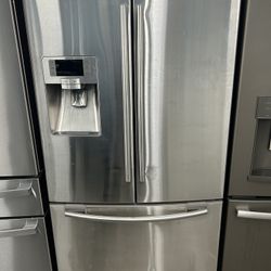Stainless Counter Depth French Door Refrigerator 