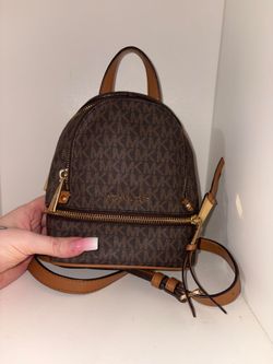Michael Kors Mini Backpack Brown Monogram