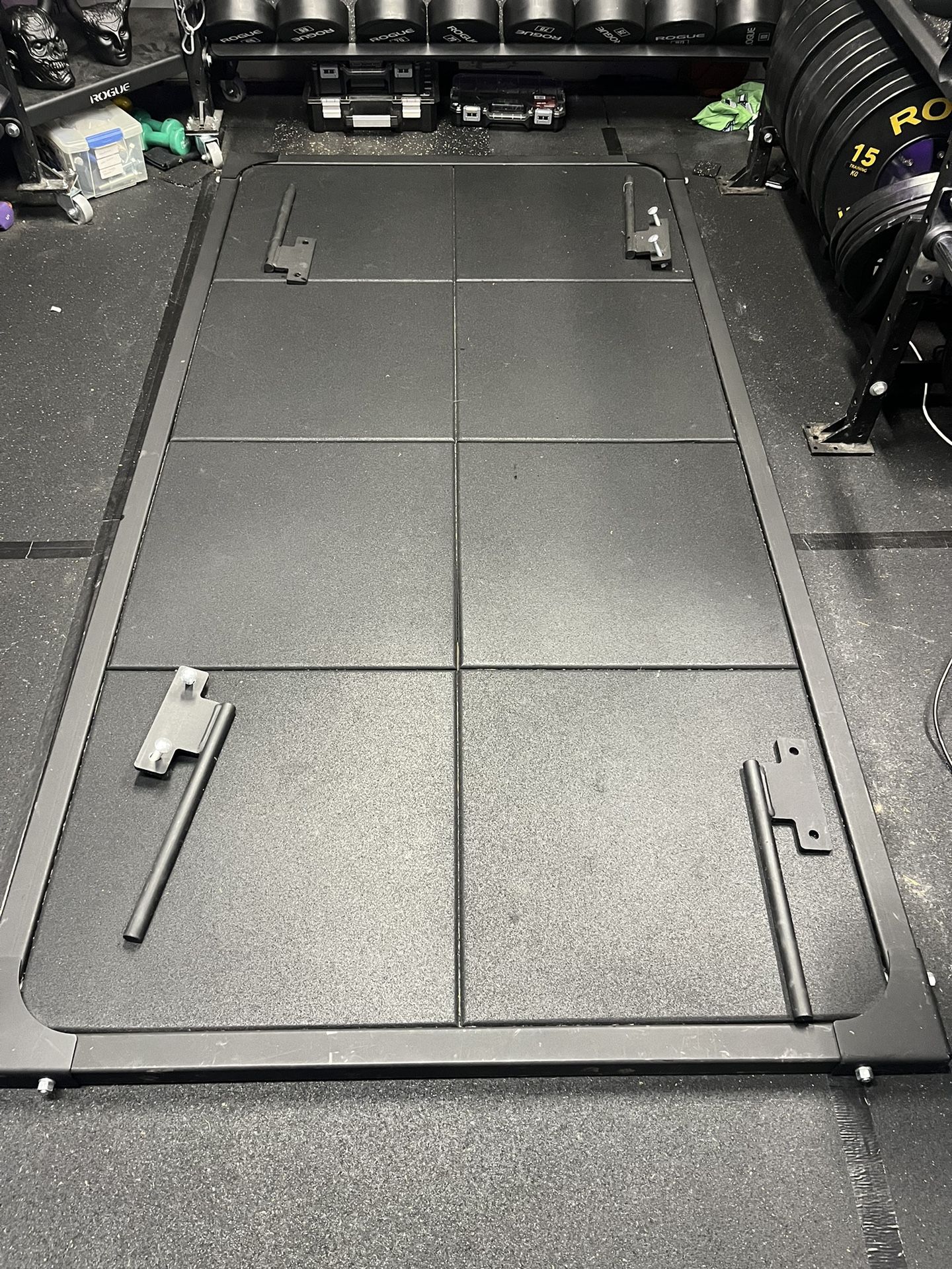 Rogue Deadlift Platform With Band Pegs 4x8