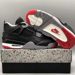Jordan 4 Bred Reimagined Size 8 And 8.5 Men New 