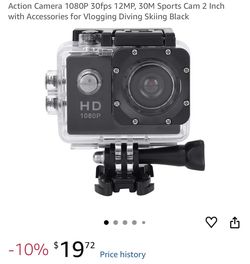 4K AI Powered Action Camera, Nortech 3 Pro