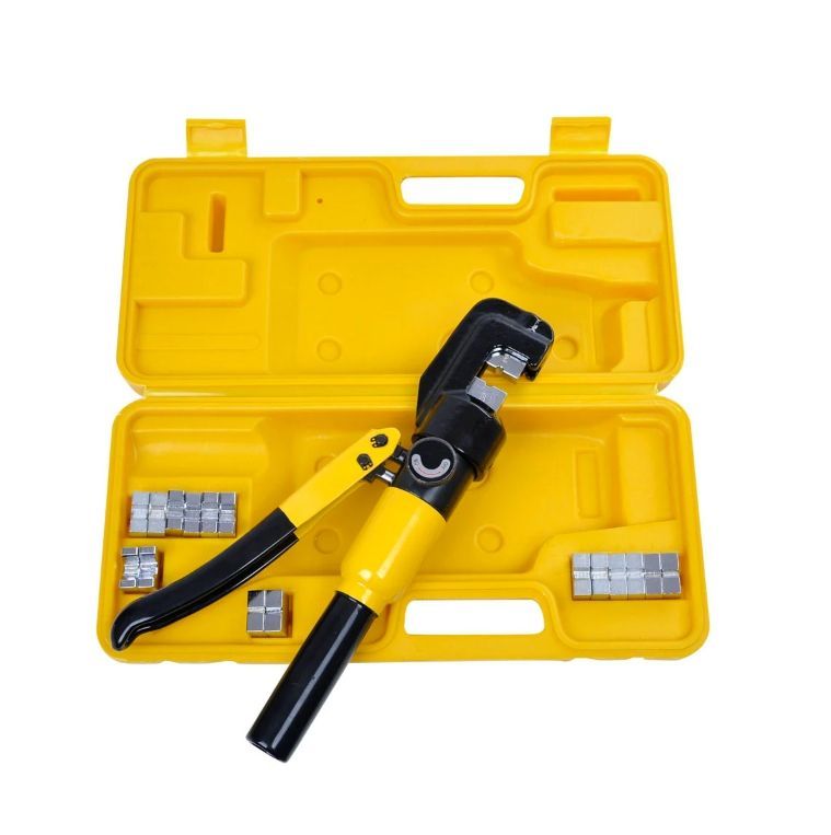 Brand New Hydraulic Cable Terminal Wire Crimping Tool 10-Ton 9pcs - Handyman Tools - Halloween Sale