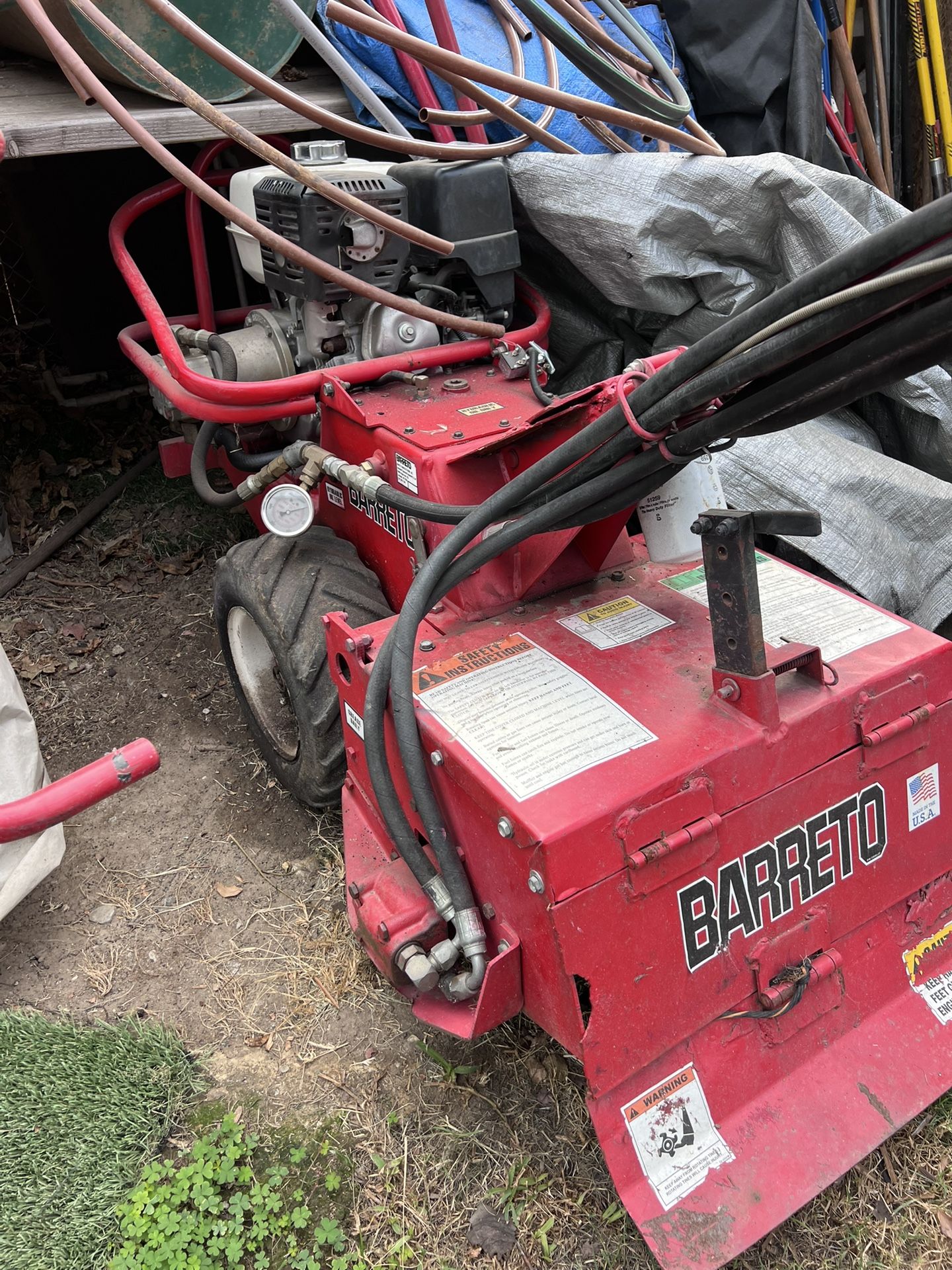 Barreto Hydraulic Rototiller