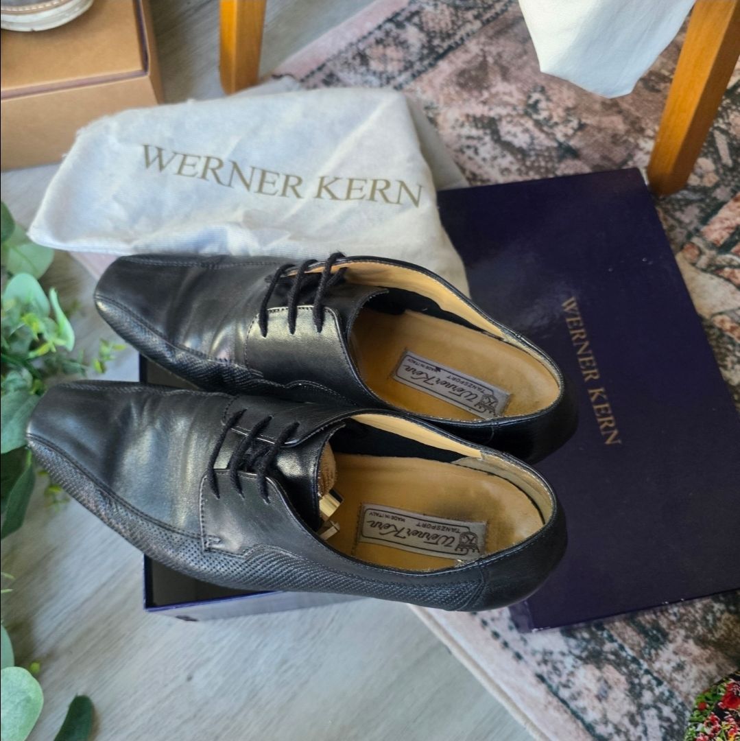 Werner Kern Catania Nappa Leather Men's Ballroom Dance Shoes Size 6 UK -Fits Like US 8.5