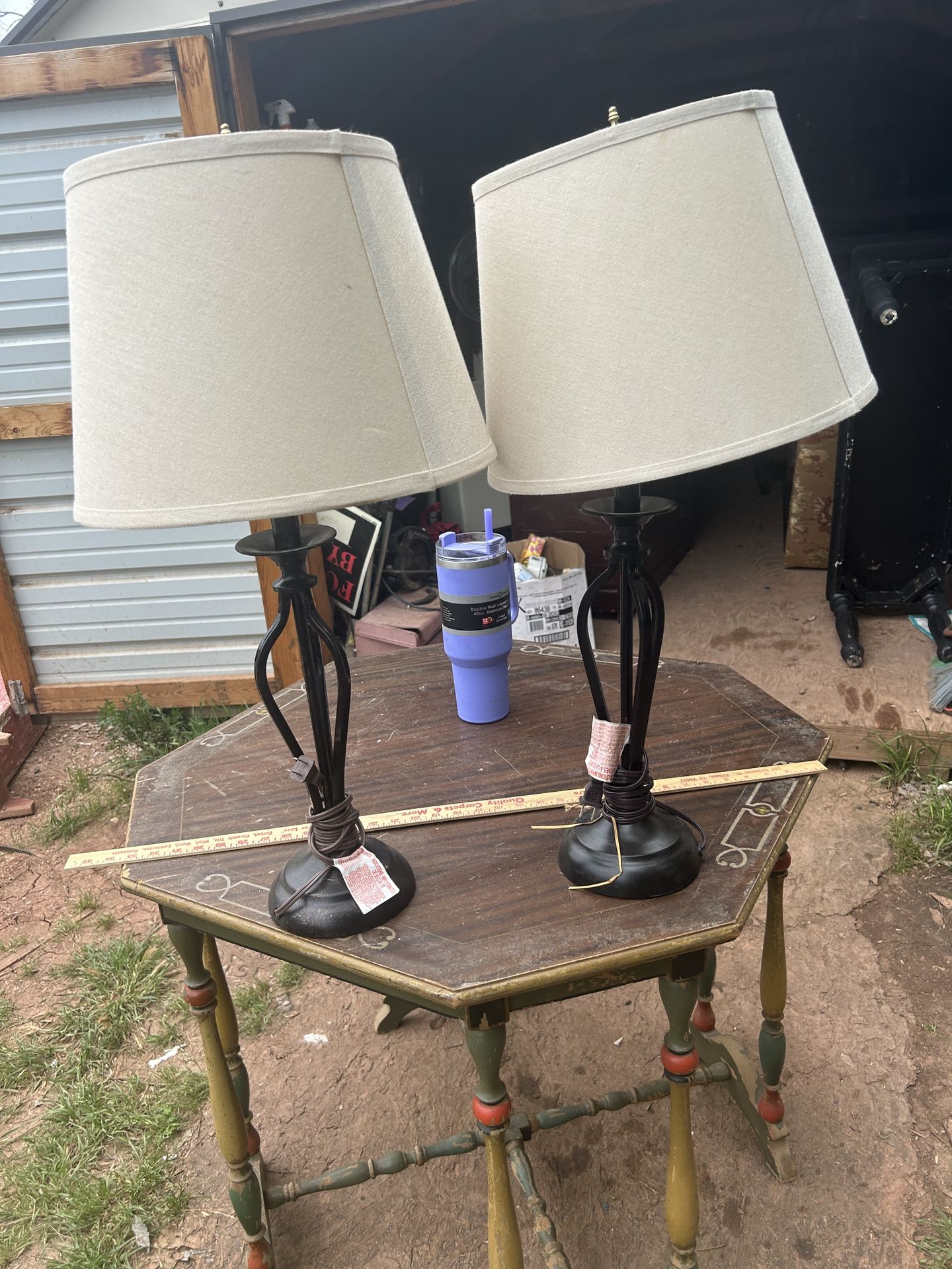 A Pair Of Lamps 