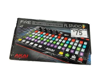 Akai Pro Fire Black DJ Controller