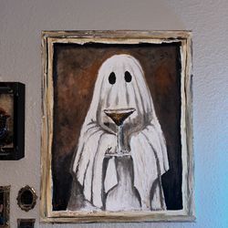 Ghost Painting Original By Vandel