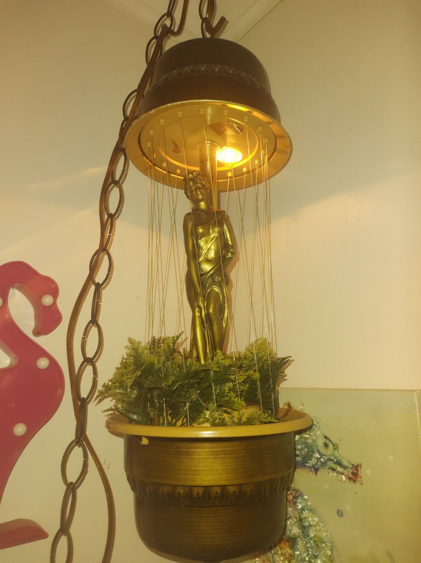 1970's Vintage Oil Lamp