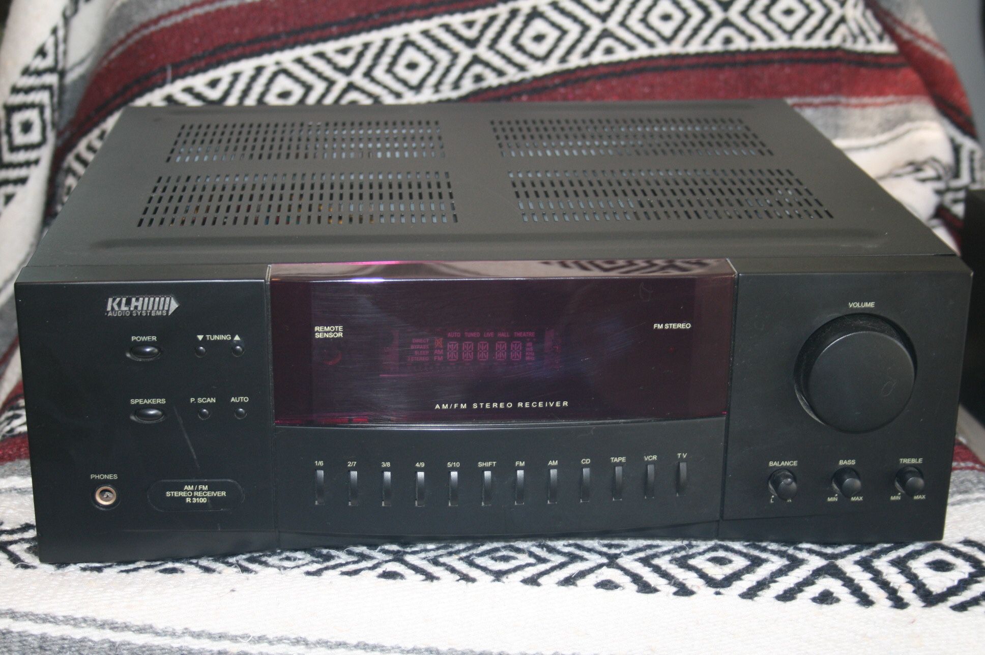 KHL-3100  AM/FM Stereo Receiver 