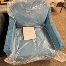 Georgia Ocean Skirted Swivel Chair