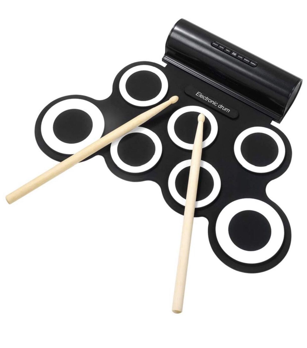 Electric Drum roll up set