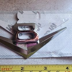 V8 Or V6 Badge Emblem Adhesive Back 25 Each. SHIPPING AVAILABLE