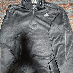 Xl Adidas Half Zip Pull Over