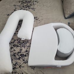 Med Cline Pillow With Body Pillow 