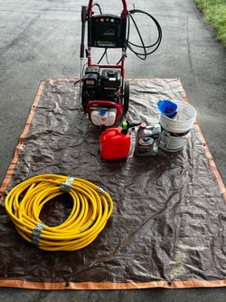 Pressure washer bundle (3200 PSI, 2.8 GPM, 6.8 HP)