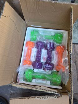 3-5-8  neuprene dumbbell