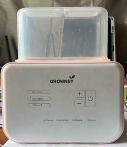 Baby Bottle Warmer, Gronwsy 8-in-1 Fast Milk Warmer with Timer Breastmilk or Formula, Fits 2 Bottles, Accurate Temperature Control, with Defrost, Ster