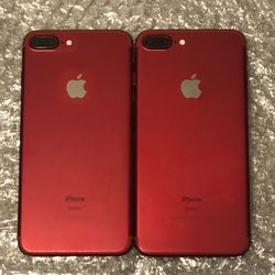 2 iPhone 7 Plus 256gb Unlocked 