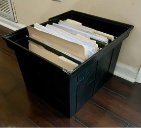 File crate/box for files or storage very sturdy