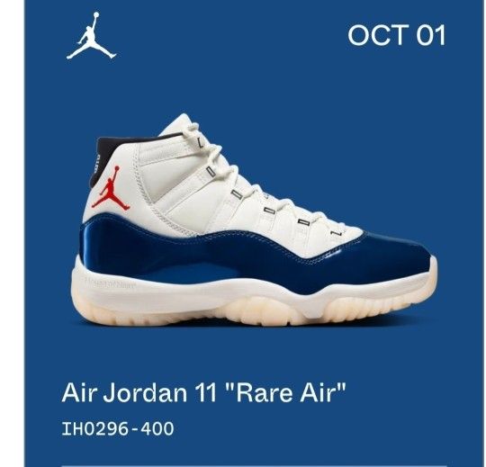 Jordan 11 Rare Air Size 12