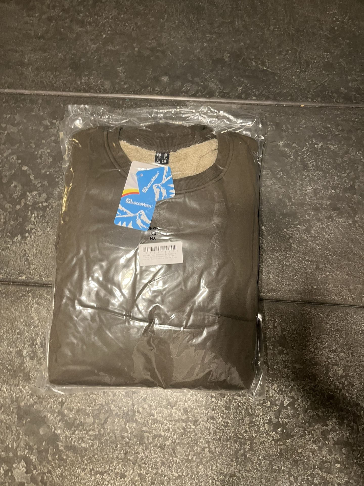 Green Fleece Lined Sweater
