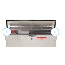 CRAFTSMAN 46.86-in x 15.73-in x 13.27-in Silver Aluminum Side mount Truck Tool Box
