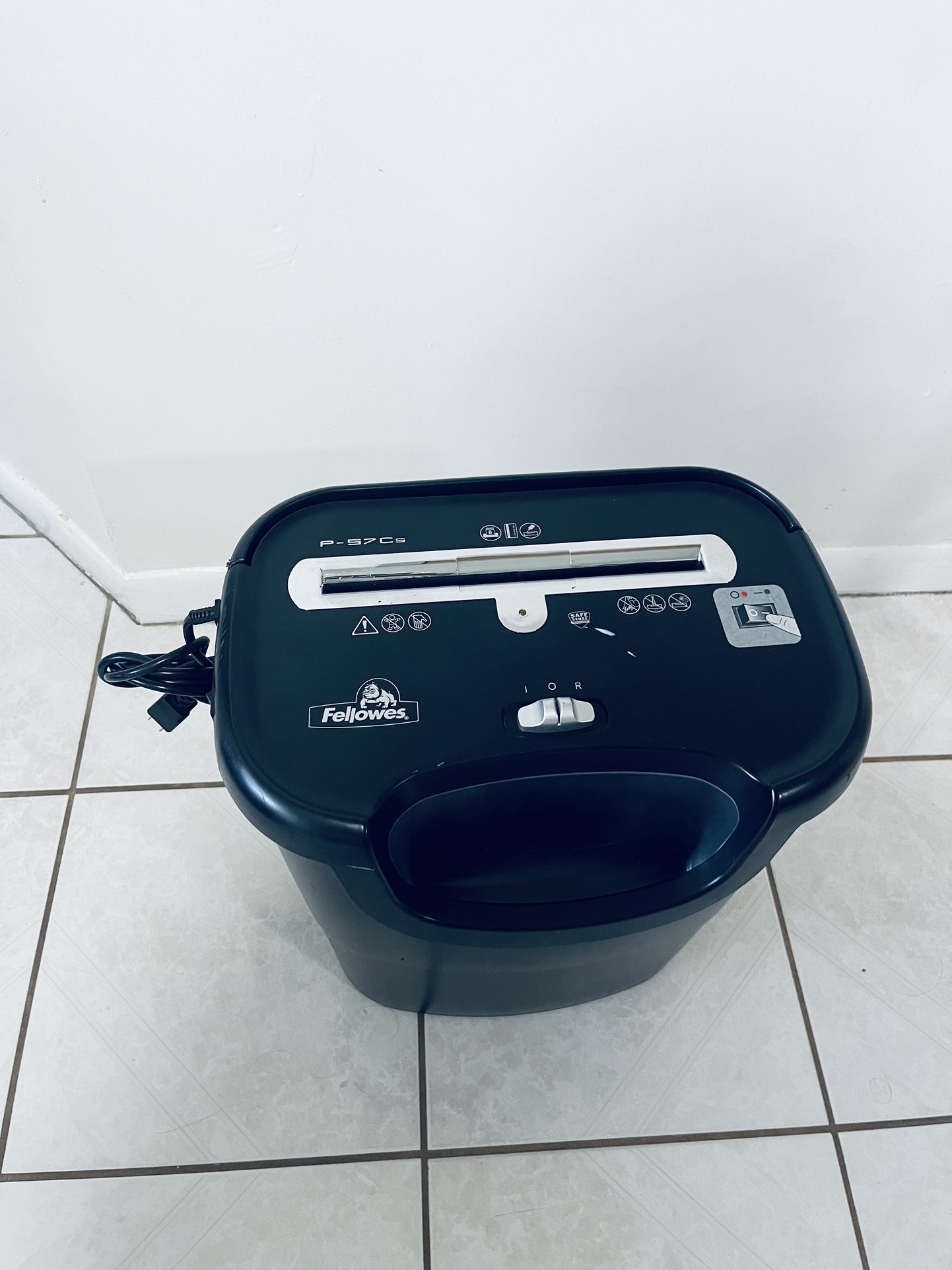 Fellowes Powershred P-57Cs Confetti Cut Shredder