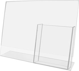 Acrilyc Holders 11” X8,5” With Trifold Pocket