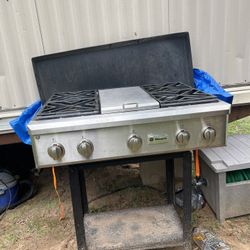 Monogram Range Top 4 Burners 
