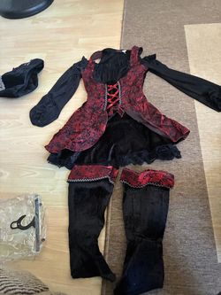 Women's Gothic Vampire Halloween Costume