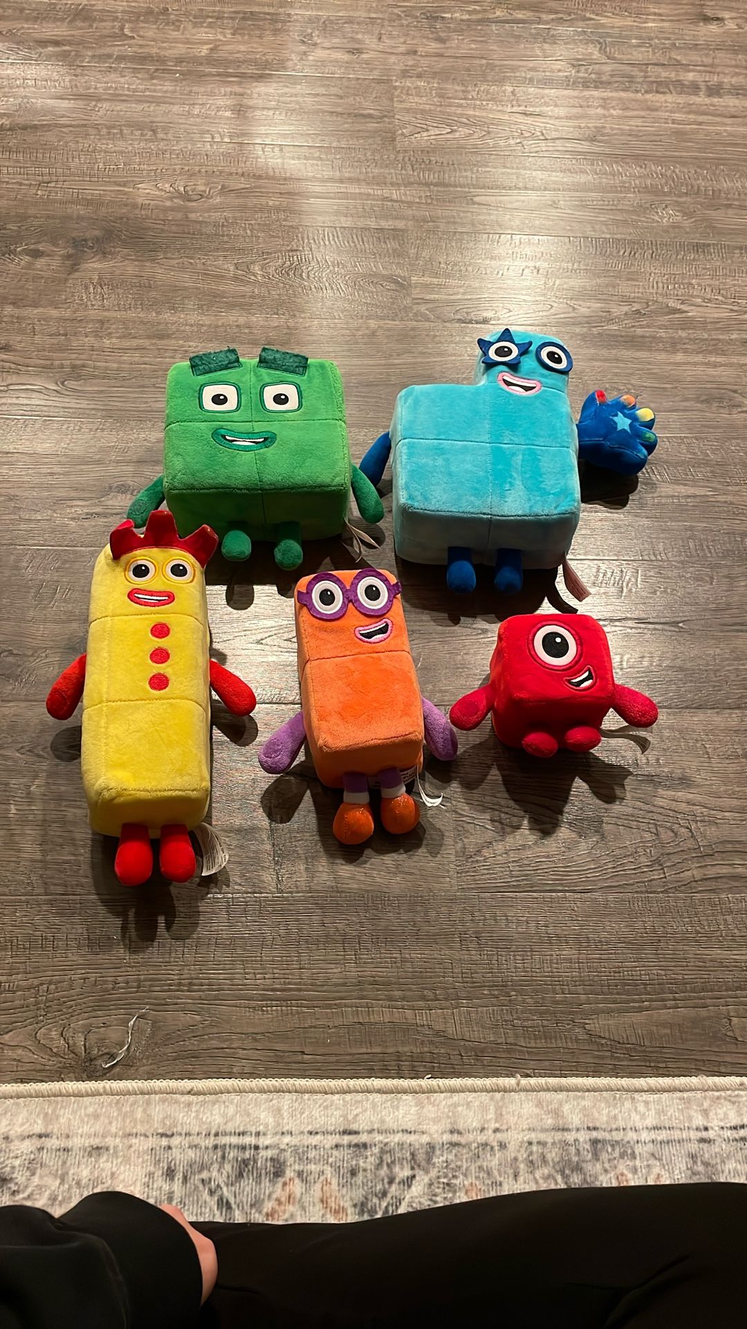 Plushy Number Blocks All 5