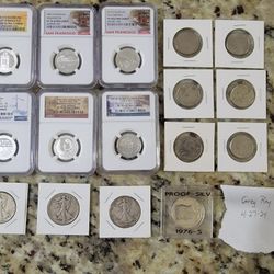 U.S. Coins Silver And West Point 