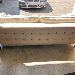 Modern 7’ Convertible Sleeper Sofa /Futon - Full Size Bed