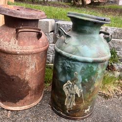 Rusty Milk Can