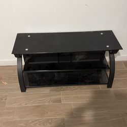 Black Glass entertainment center