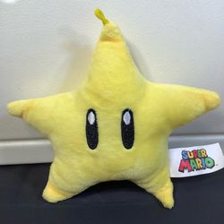 Super Mario Super Star plush