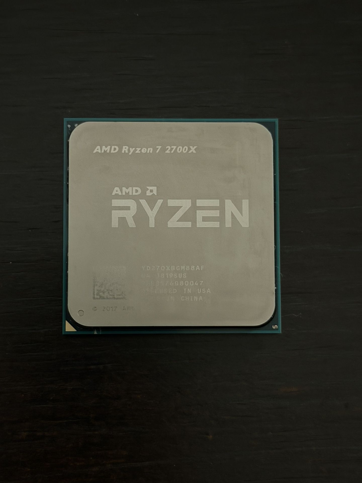 AMD Ryzen 7 2700X