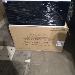 Samsung Bespoke Smart 2.1 cu. ft. White Glass 1000-Watt Over-the-Range Microwave with Auto Connectivity and Smart Things Cooking  NEW