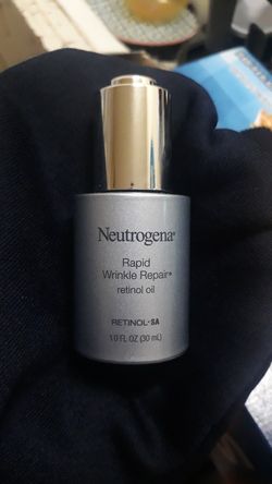 Neutrogena rapid wrinkle repair with retinol oil