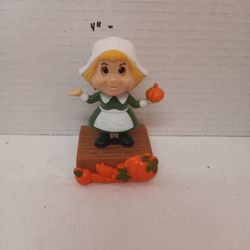 Solar Powered Dancing Wobbling Thanksgiving Pilgrim