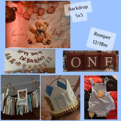 Baby’s 1st birthday decorations