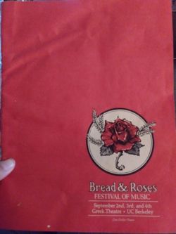 Bed & Roses Program 1978